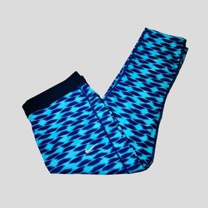 Nike leggings Relay leggings running leggings high rise blue women size M